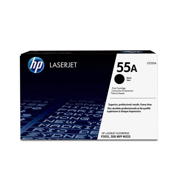 HP 55A Black Original LaserJet Toner Cartridge, CE255A  (0 reviews)