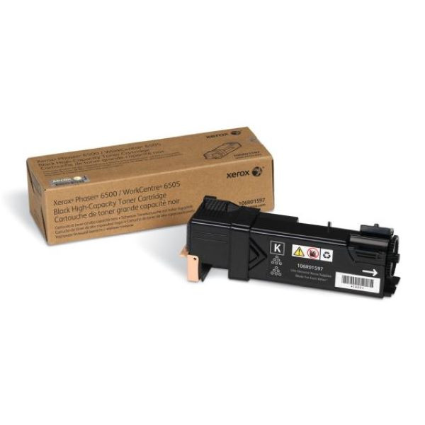 6500 6505 BLACK XEROX ORIGINAL TONER