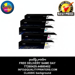 Laser Hp 119a Toner  Laser Cartridge Set