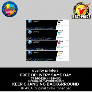 HP 416A Original Color Toner Set