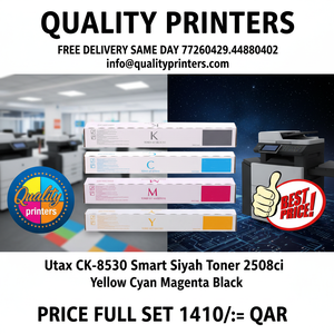 Utax CK-8530C Cyan Yellow Magenta BlackToner Cartridge