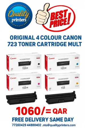 Canon 723 Toner Cartridge Original Full Set B/C/M/Y