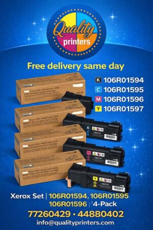 XEROX Phaser 6500 WorkCentre 6505 Set Of 4 Toners Black Cyan Magenta Yellow