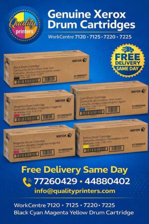 Genuine Xerox WorkCentre 7120 7125 7220 7225 Black Cyan Magenta Yellow Drum Cartridge