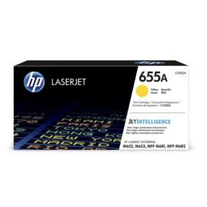 HP 655A Yellow LaserJet Toner Cartridge (CF452A)