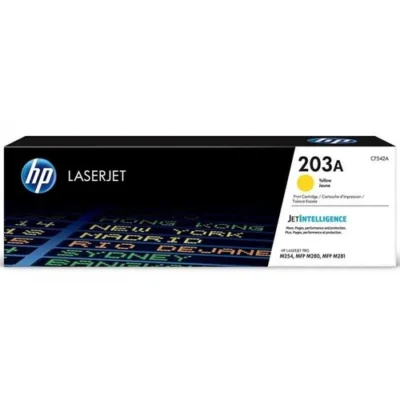 HP 203A Yellow LaserJet Toner CF542A