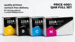 HP 222A Pro Print Compatible Toner Cartridge 4 Color Set,