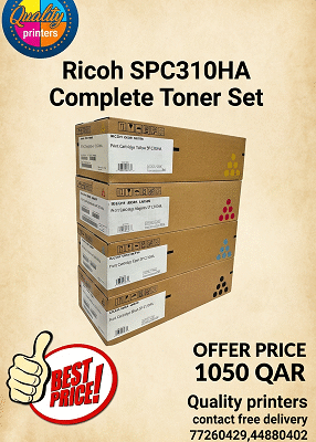 Ricoh SPC310HA Complete Toner Set
