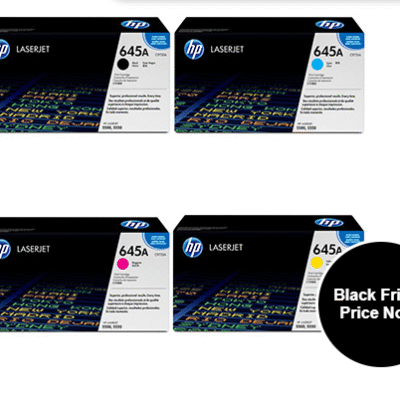 HP 645A Toner Rainbow Pack CMYB
