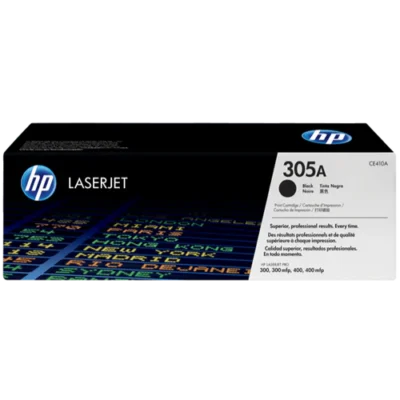 HP 305A Black Original LaserJet Toner Cartridge