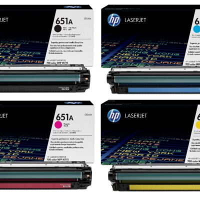 HP 651A Toner  CMYK Full Sat