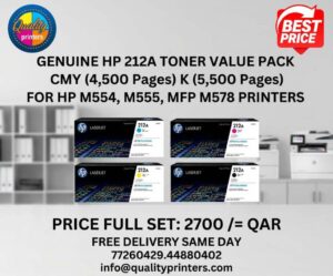 HP 212A Black Original LaserJet Toner Cartridge, W2120A