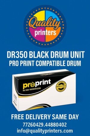 DR350 Black Drum Unit Pro Print Compatible Drum
