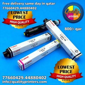 Original Canon C-EXV34 CMYK Multipack Toner Cartridges (3782B002/ 3783B002/ 3784B002/ 3785B002)