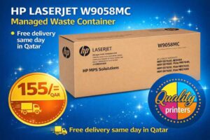 HP LaserJet W9058MC Managed Waste Container