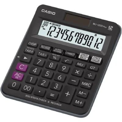 CALCULATOR CASIO MJ-120D-W=1186