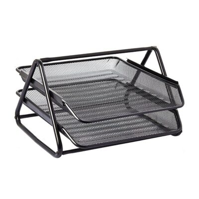 OFFICE TRAY 2 LAYER METAL