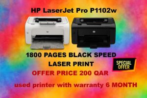 HP P1102 Laser jet Printer |used printer