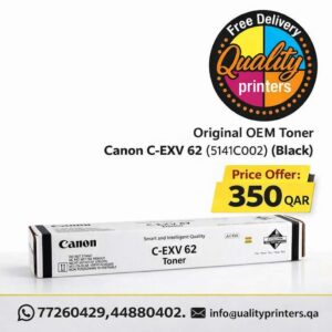 Canon C-EXV 62 Original OEM Toner (5141C002) (Black)