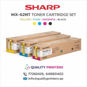 Sharp MX62NT Toner Cartridge Set