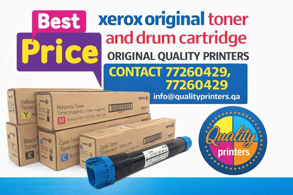 xerox original toner cartridge in qatar supplier