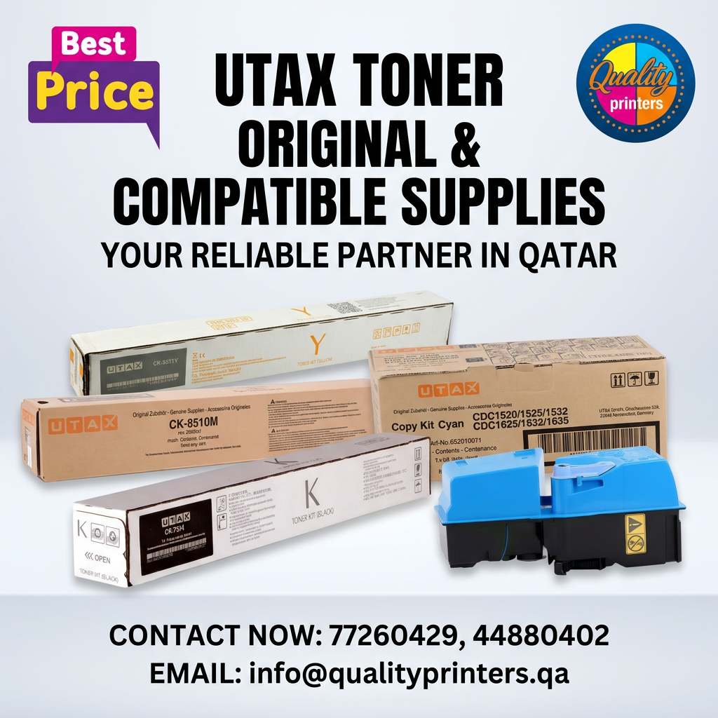utex toner original and compatible supplies qatar